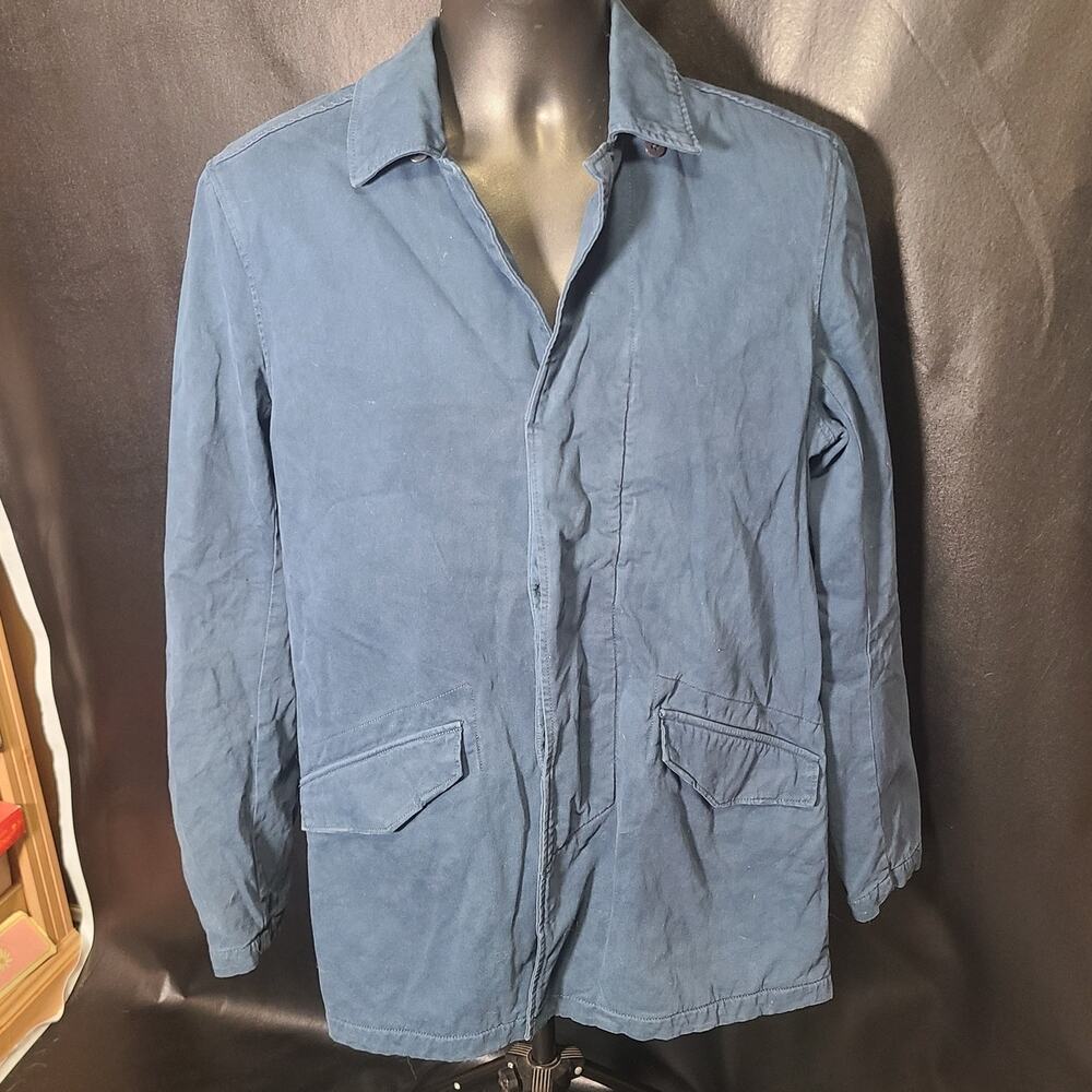 Vintage converse Jack Purcell blue thick jacket size small